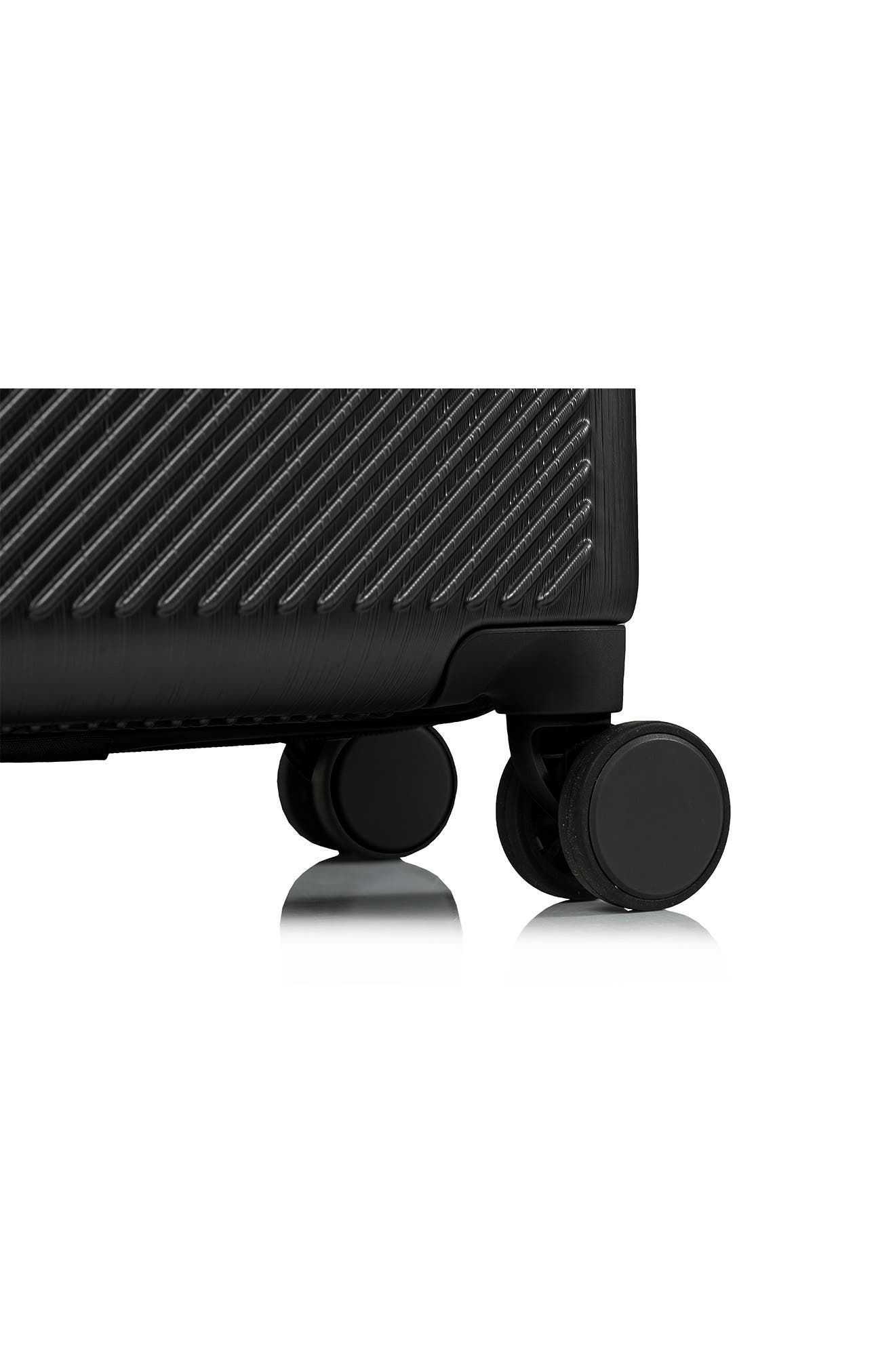 CHAMPS Iconic II 3-Piece Luggage Set, Alternate, color, Black