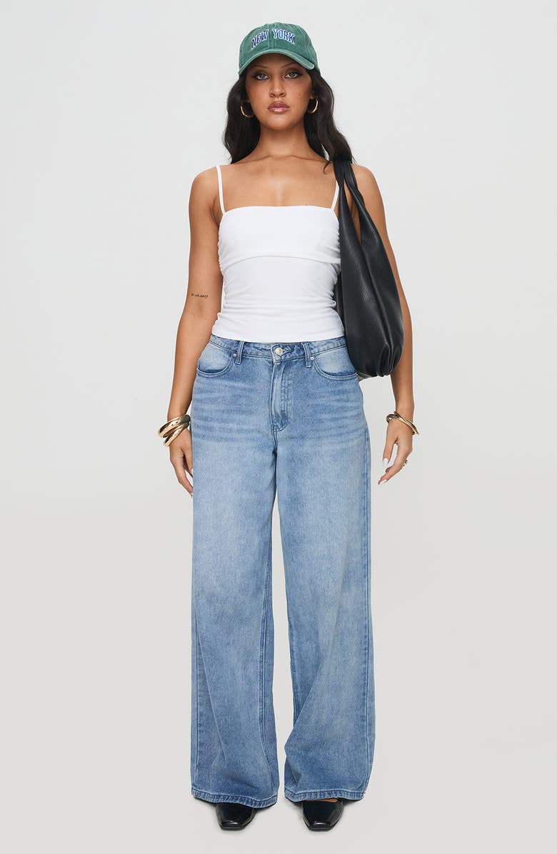 Princess Polly Race My Mind Ruched Top, Alternate, color, White