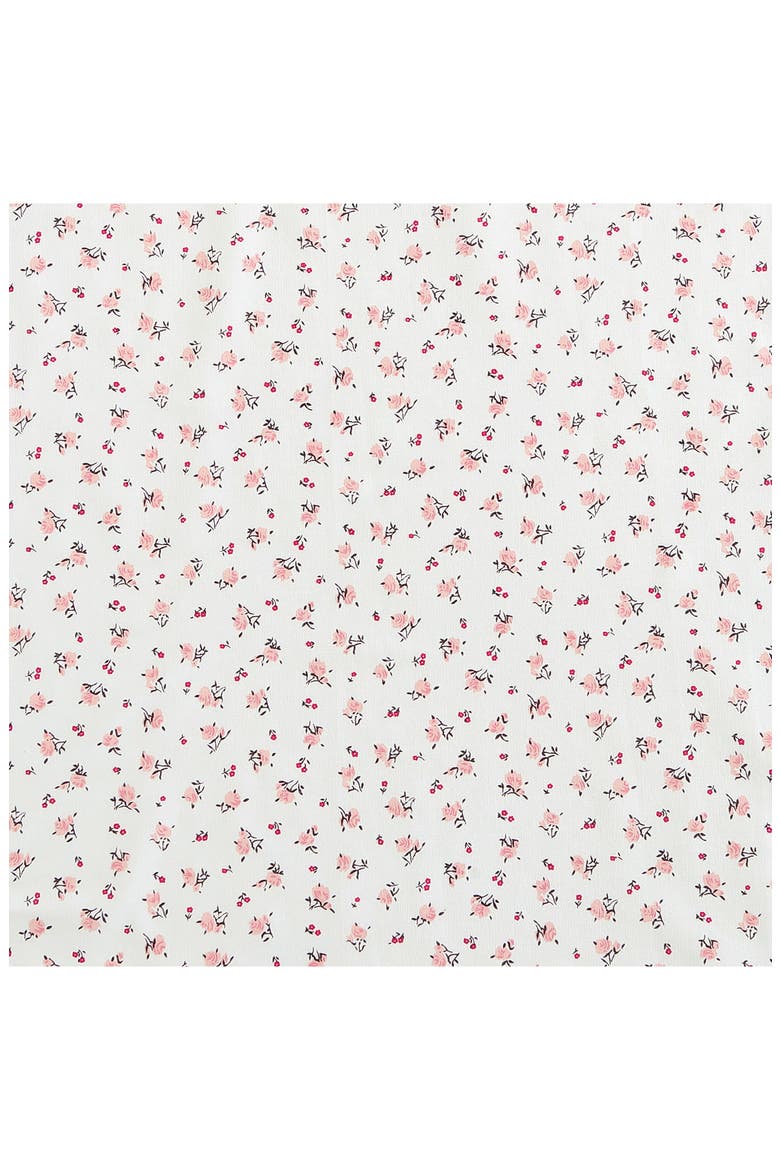Baby Buds 200 Thread Count Cotton Percale Sheet Set, Alternate, color, DARK PINK