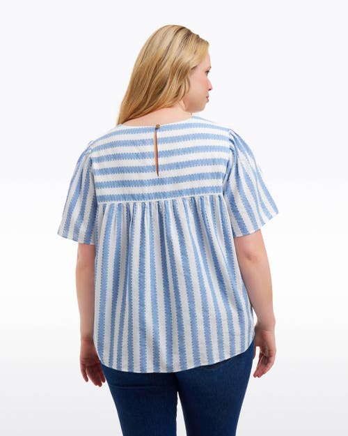 DRAPER JAMES DRAPER JAMES FLUTTER SLEEVE TOP