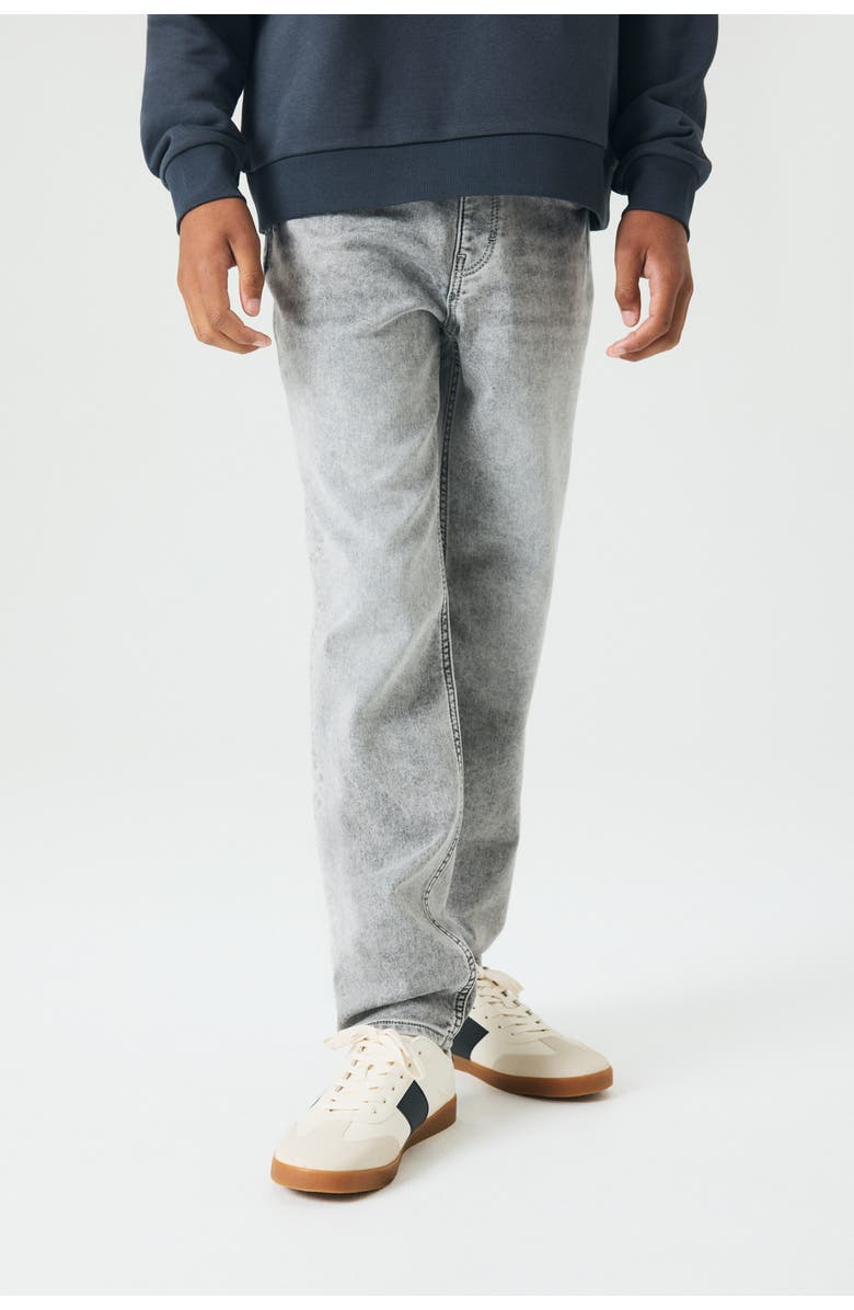 H&M Relaxed Tapered Fit Jeans, Alternate, color, Washed Denim Gray