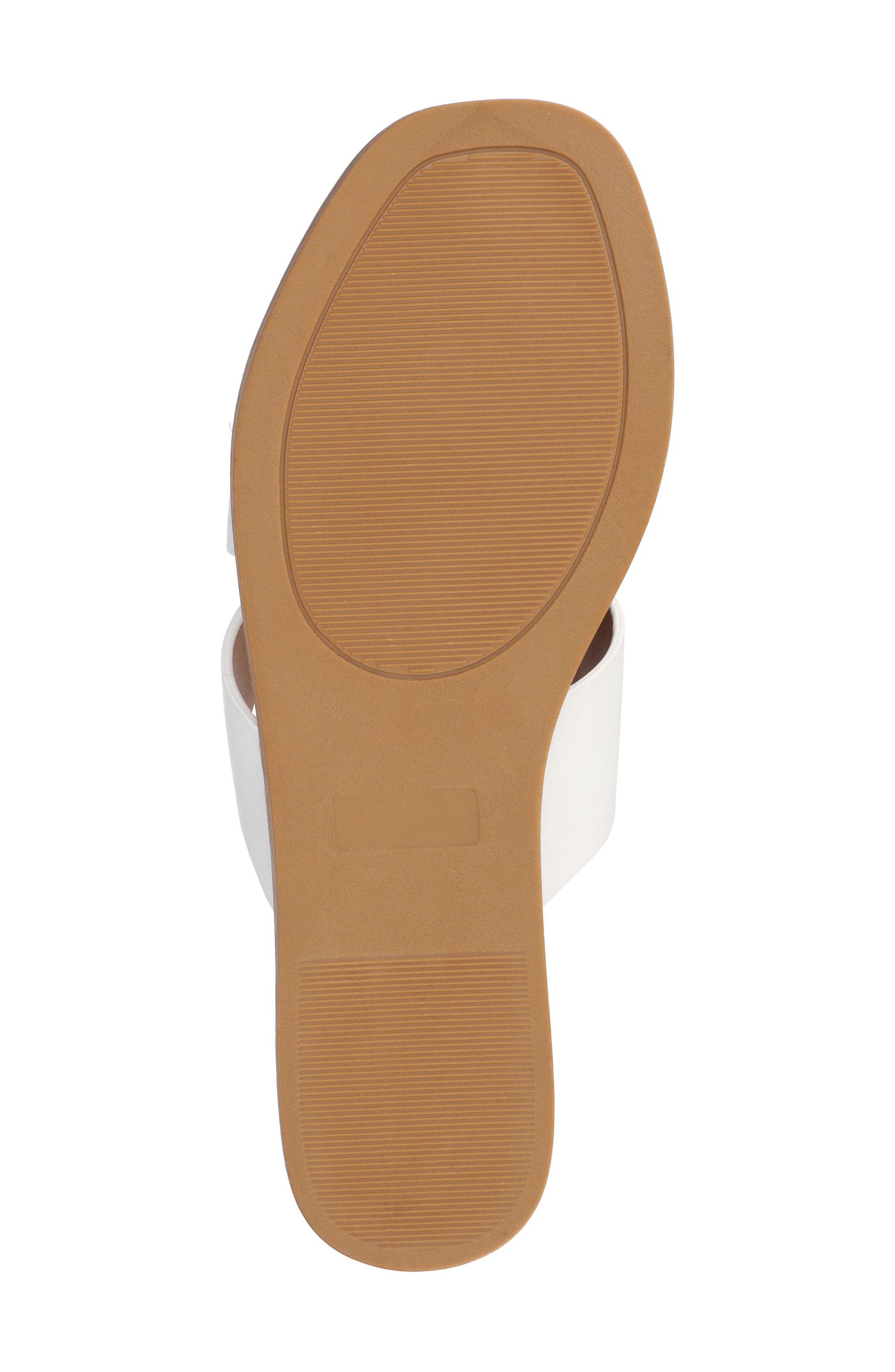 Prizzie Flat Slide Sandal, Alternate, color, BONE