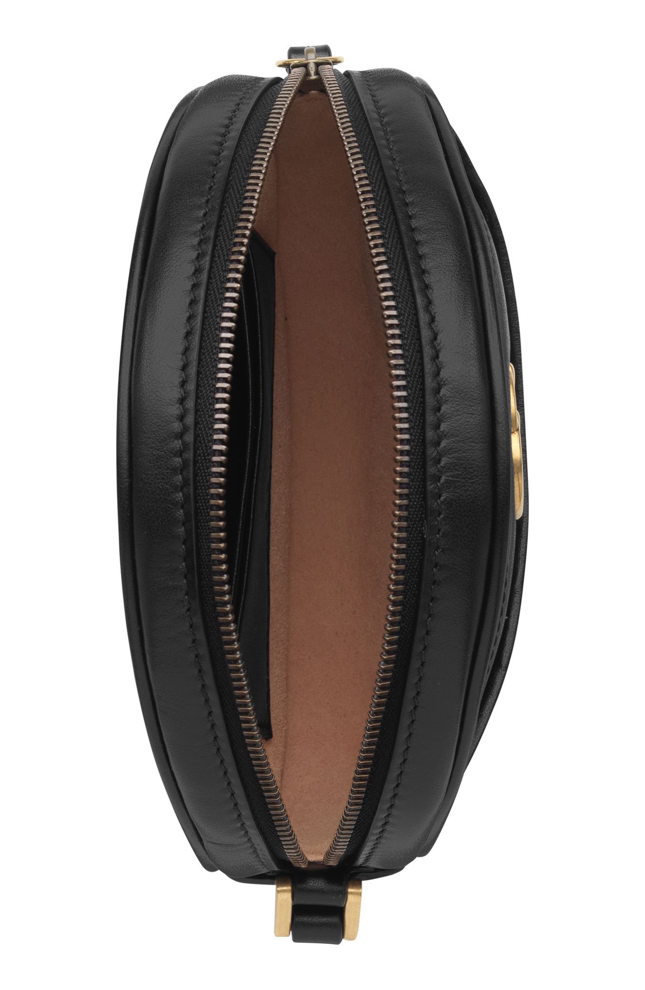 Gucci Leather Wristlet Clutch, Alternate, color, 