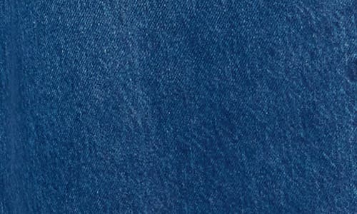 Mother The Rigatoni Sneak Wide Leg Jeans In Blue