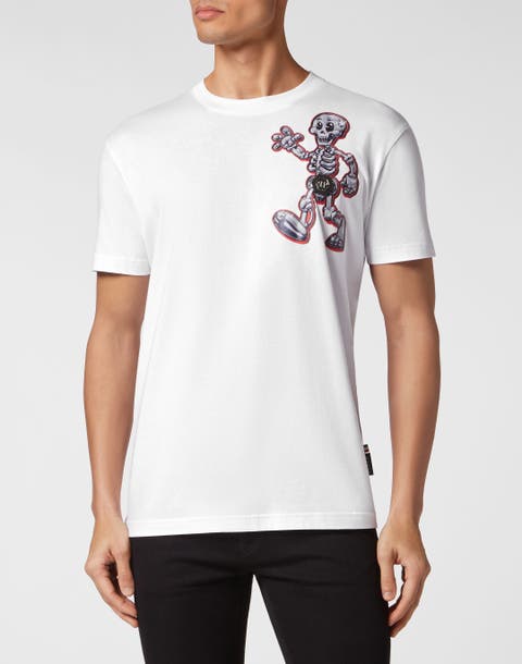 T-Shirt Round Neck Ss Skully Gang Men