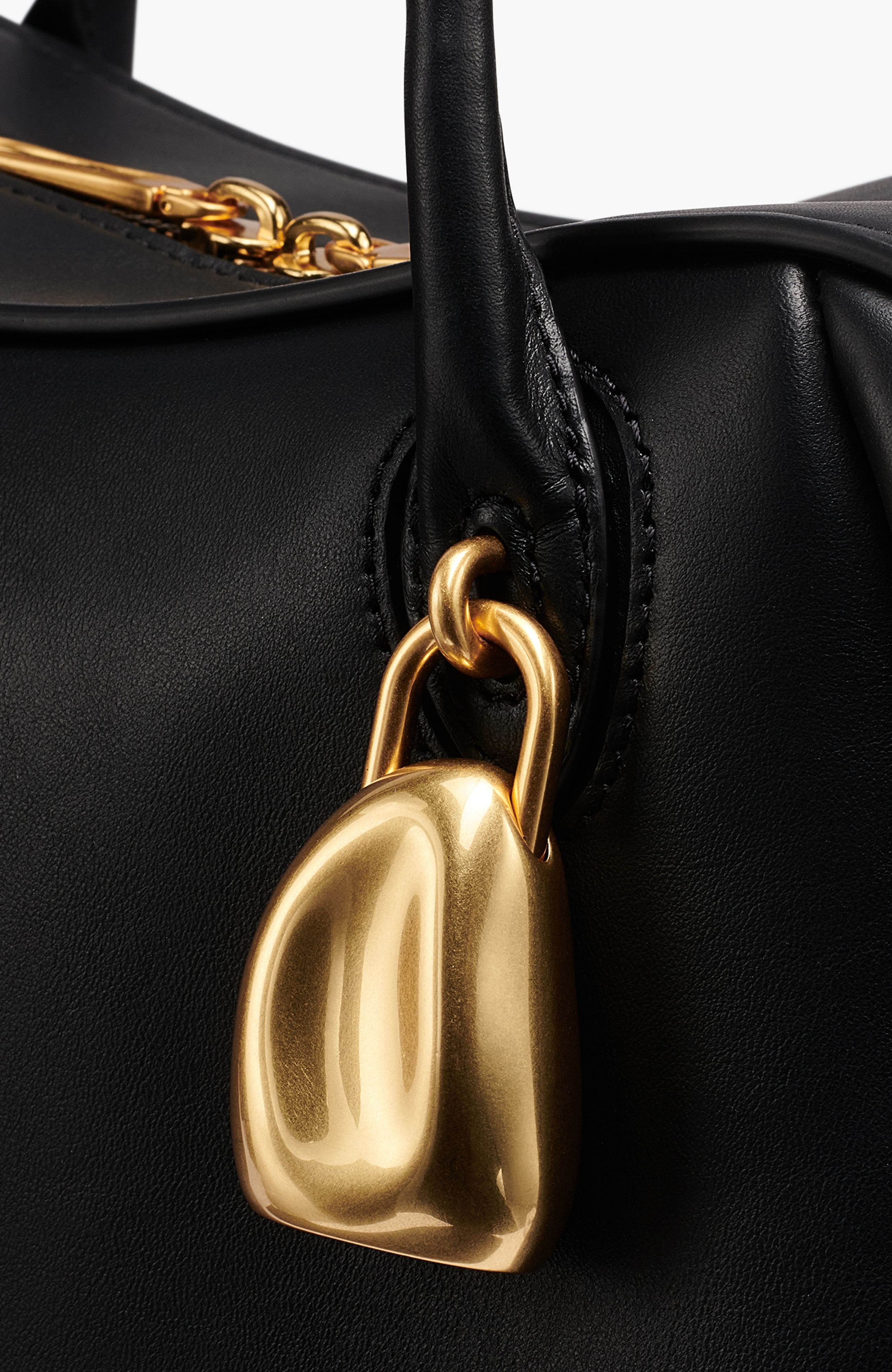 Terry Large Shoulder Bag, Alternate, color, Black