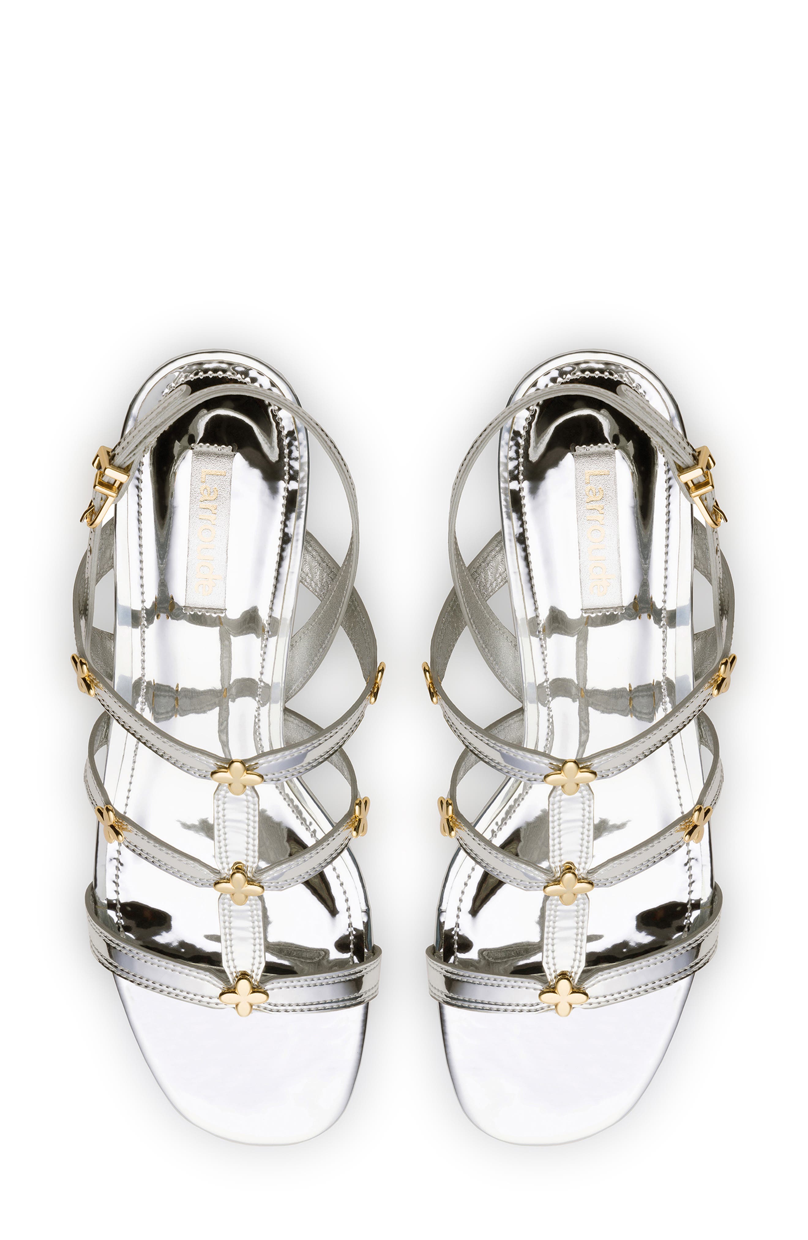 Larroudé Harmony Slingback Sandal, Alternate, color, 