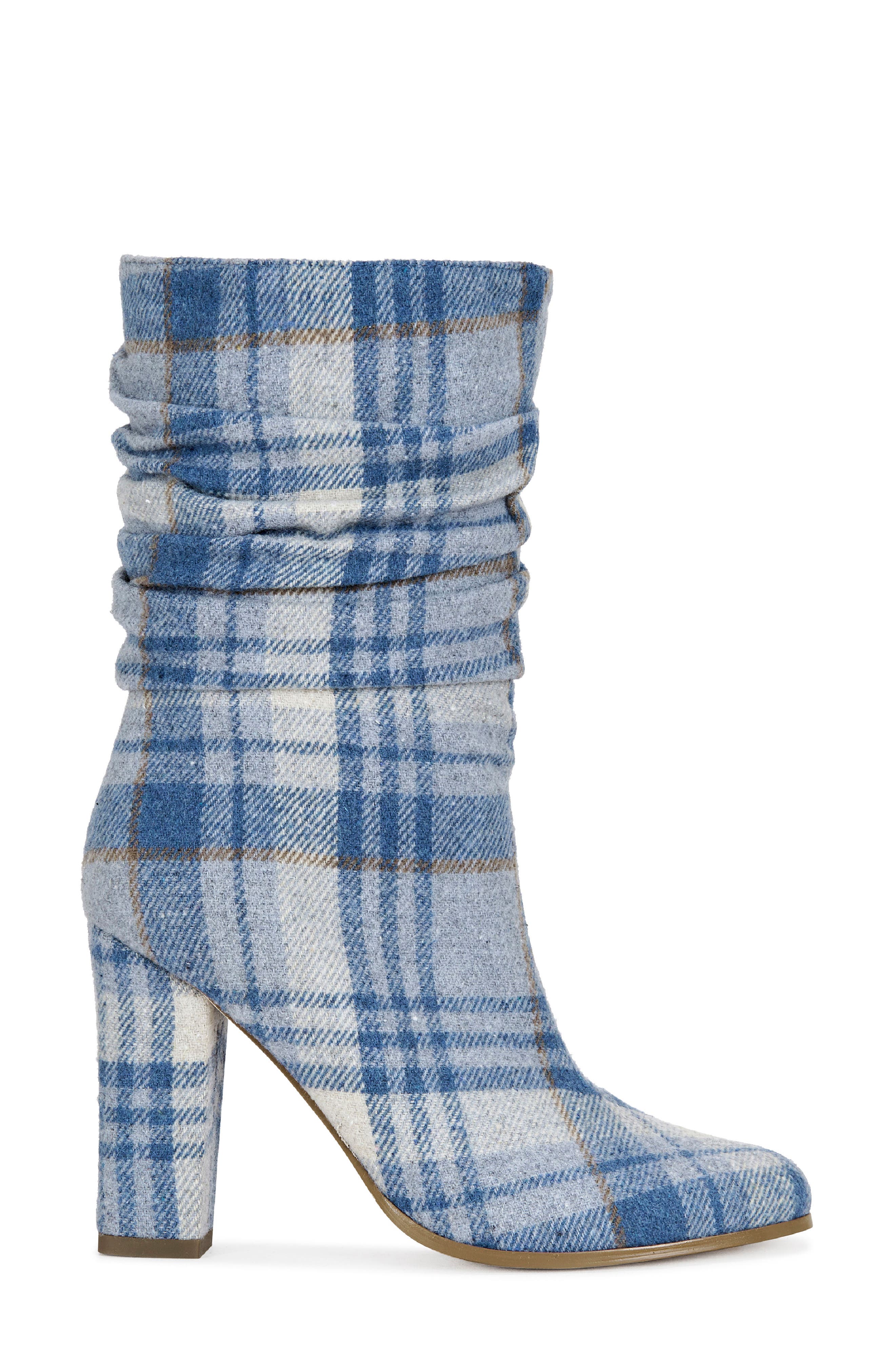 AZALEA WANG Mathias Bootie, Alternate, color, Blue Multi