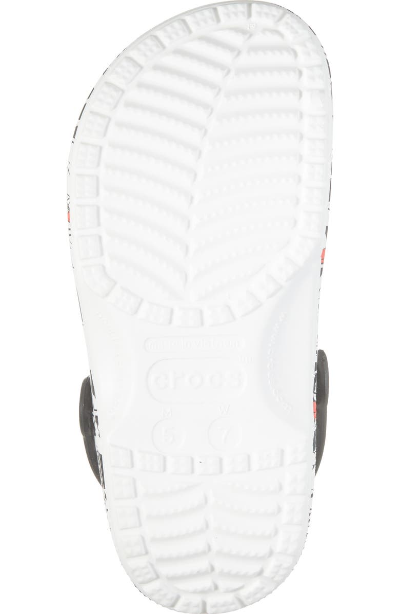 CROCS Mickey & Minnie Classic Clog, Alternate, color, White Multi