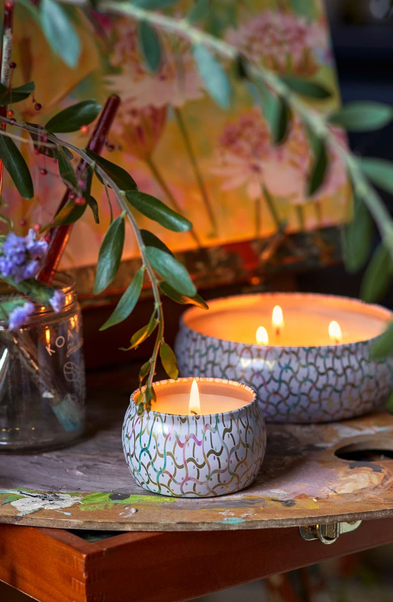 Voluspa Wildflowers Mini Tin Candle, Alternate, color, Wildflowers