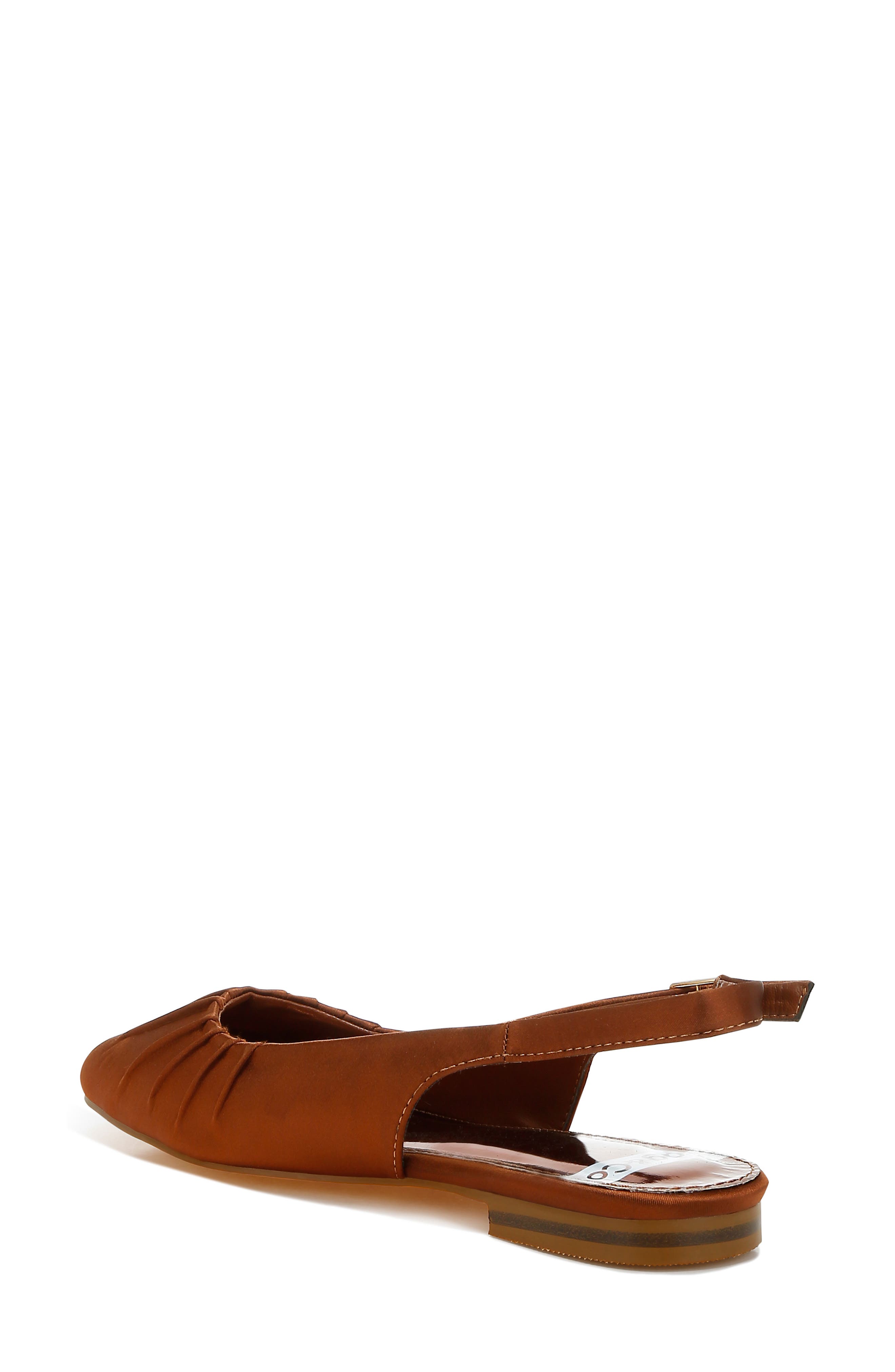 Cheeni Satin Slingback Flat - image 4