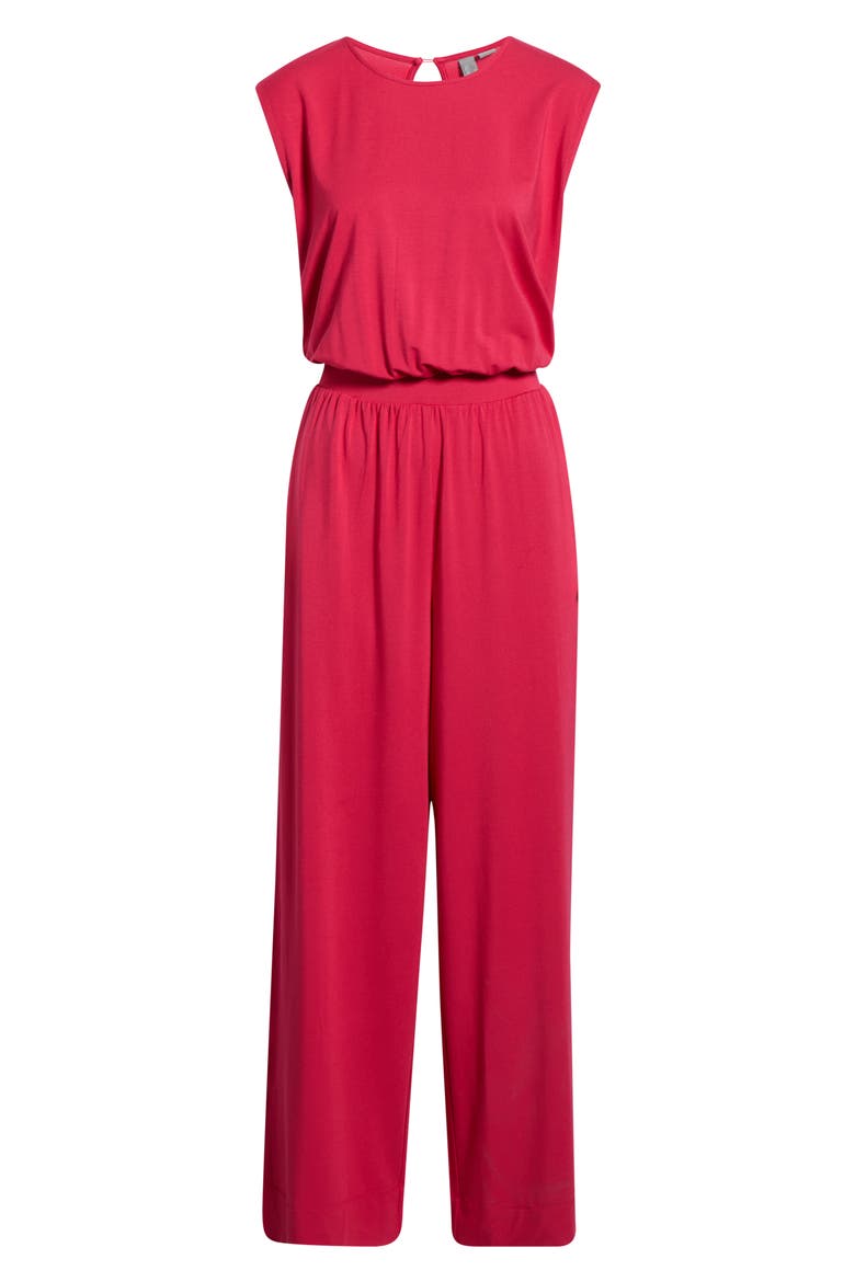 Grown-On Sleeve Jumpsuit, Alternate, color, CRIMSON RED