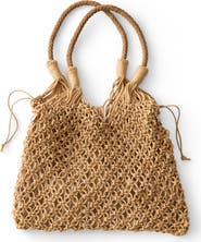 Haven Well Within Rope and Suede Tote