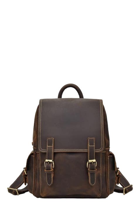 The Freja Backpack | Handcrafted Leather Backpack