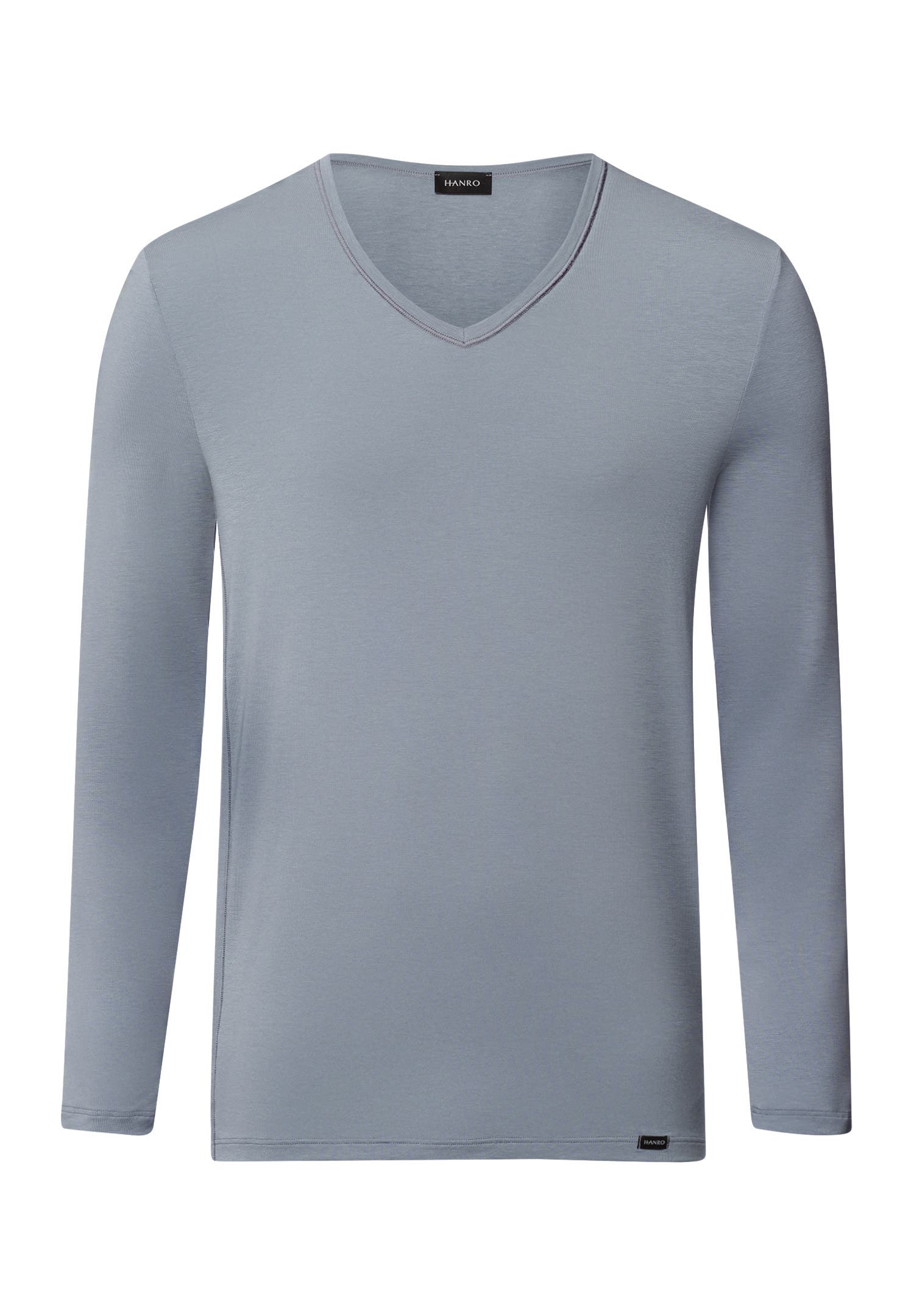 Natural Function Tencel And Cotton Fitted V-Neck Top