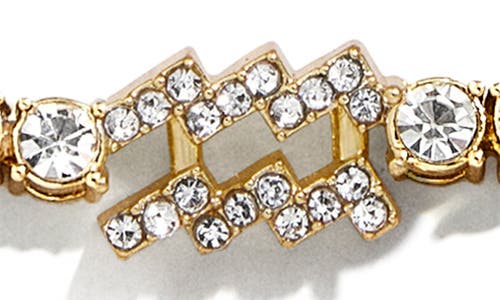 Baublebar Zodiac Slider Bracelet In Aquarius