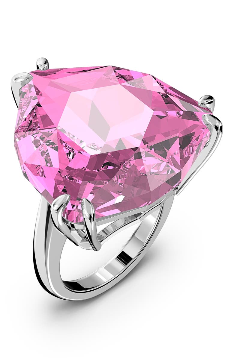 Swarovski Millenia Crystal Cocktail Ring, Alternate, color, 
