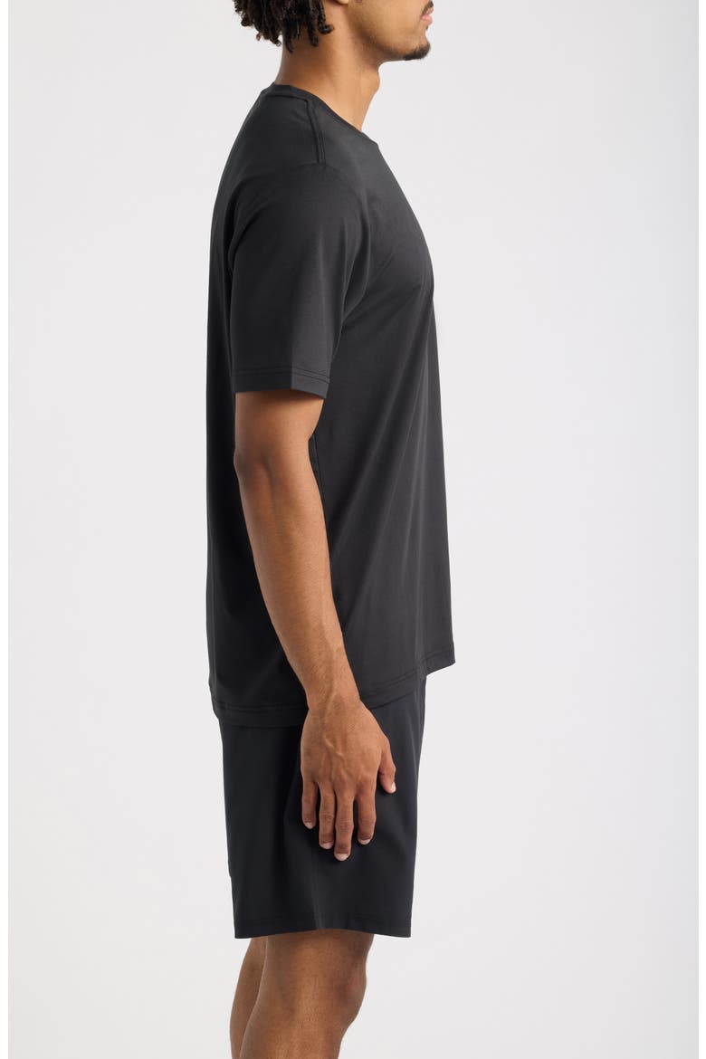 Line Up Performance Graphic T-Shirt, Alternate, color, BLACK