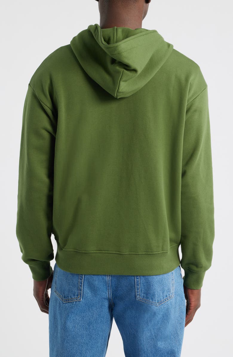 ICECREAM Zippy Graphic Zip Hoodie, Alternate, color, Bronze Green