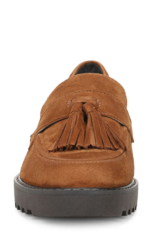 Franco Sarto Carolyn Tassel Loafer In Brown