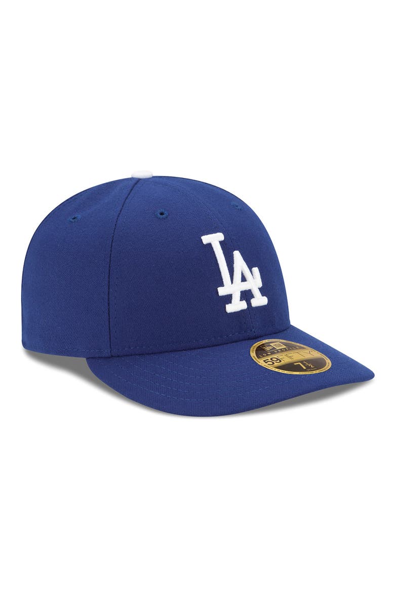 Men's New Era Royal Los Angeles Dodgers Game Authentic Collection On Field Low Profile 59FIFTY Fitted Hat, Alternate, color, ROYAL