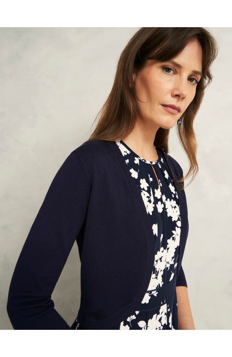 HOBBS LONDON Carrie Bolero, Alternate, color, Navy