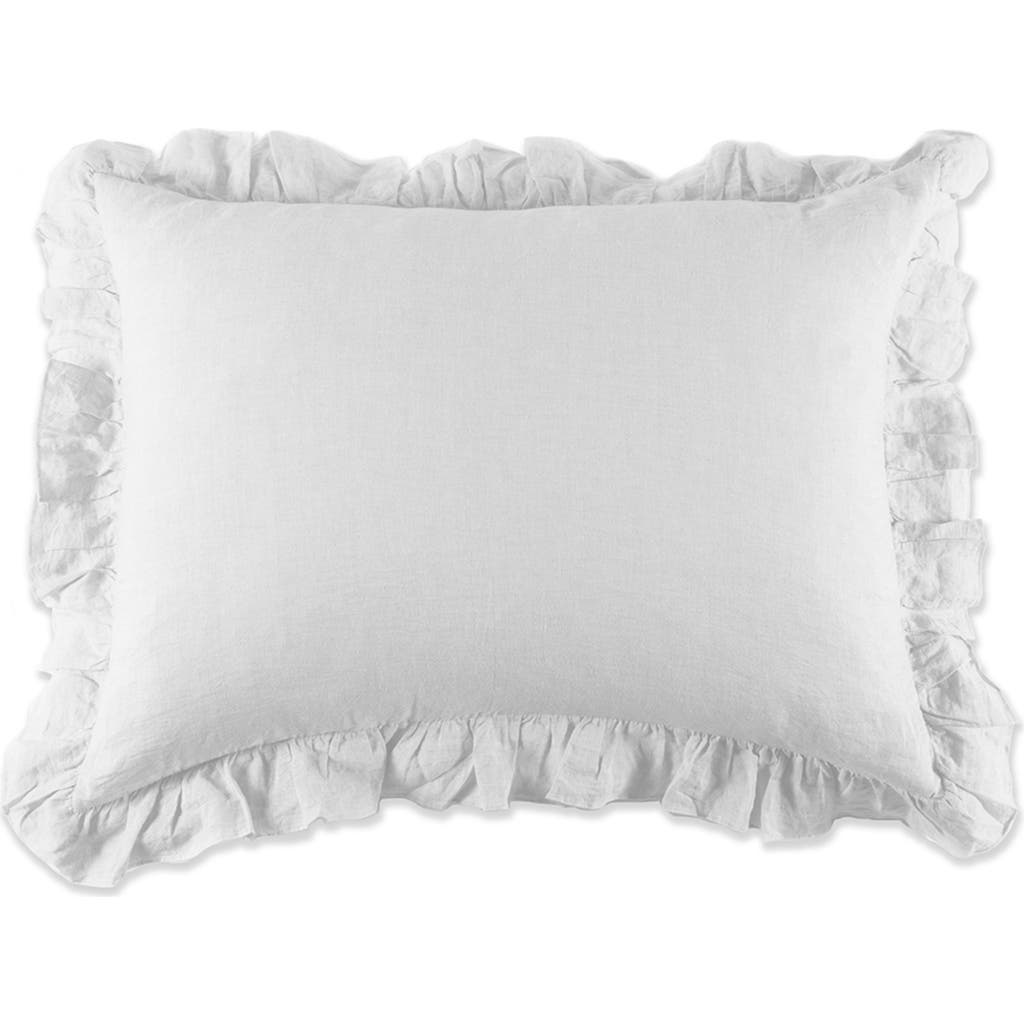 Pom Pom At Home Large Charlie Accent Pillow In White