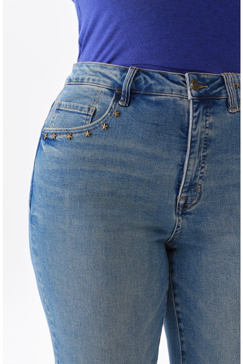 High Waist Flare Jeans, Alternate, color, VINTAGE MEDIUM BLUE