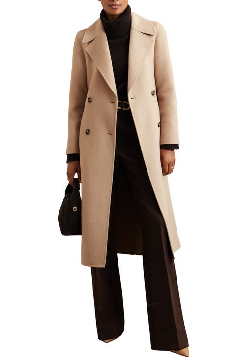 Rene Wool Blend Coat (Petite)