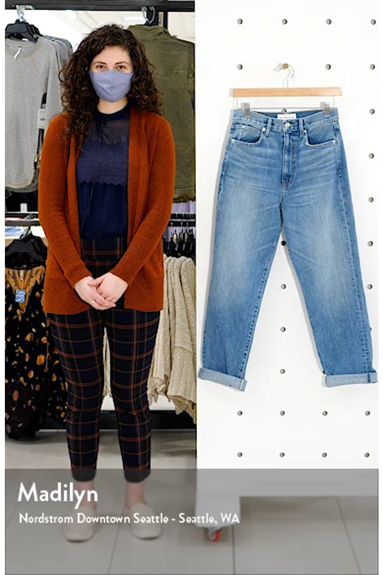 Dakota High Waist Relaxed Boyfriend Jeans video