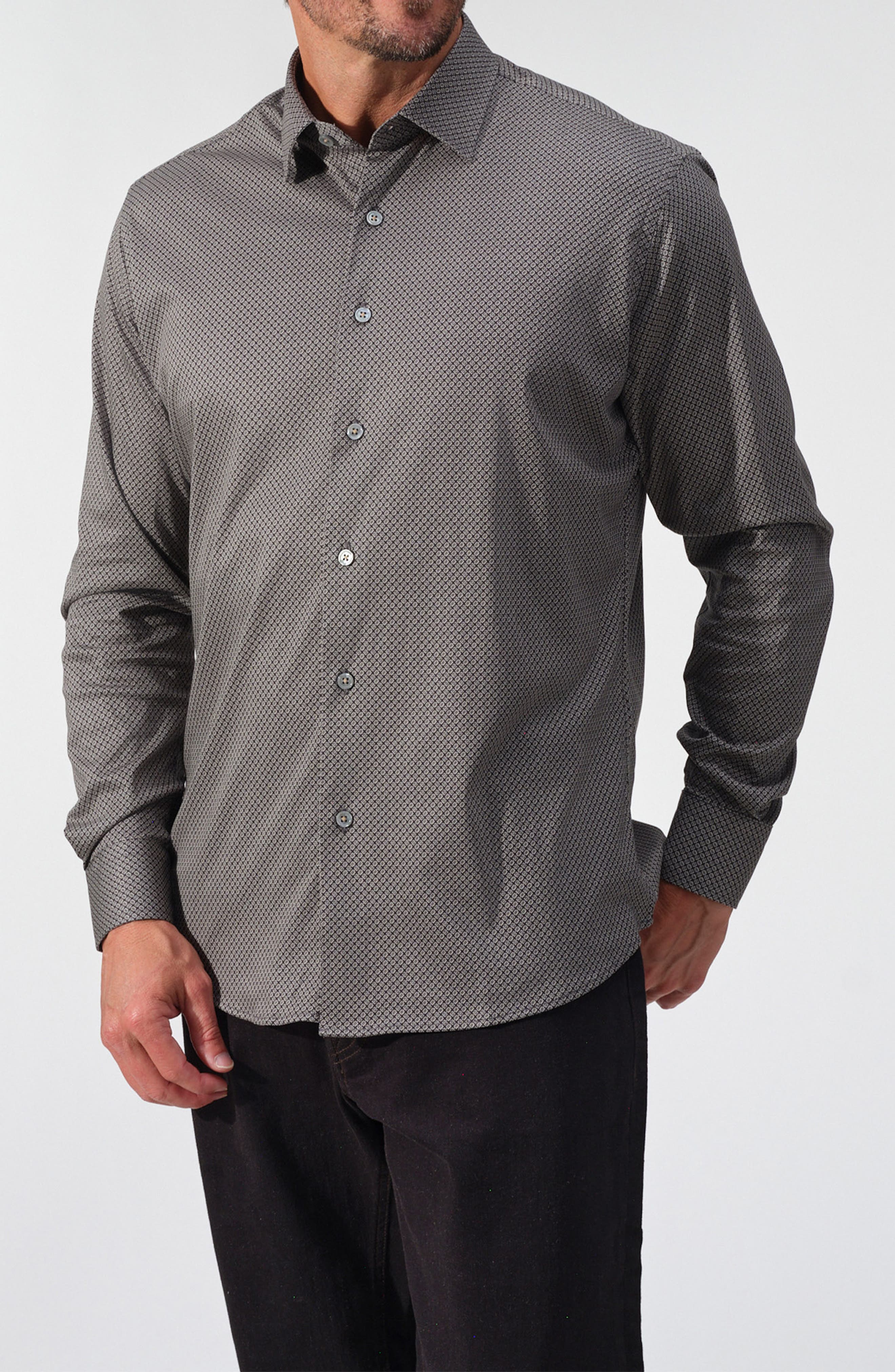 Monaco Print Long Sleeve Shirt