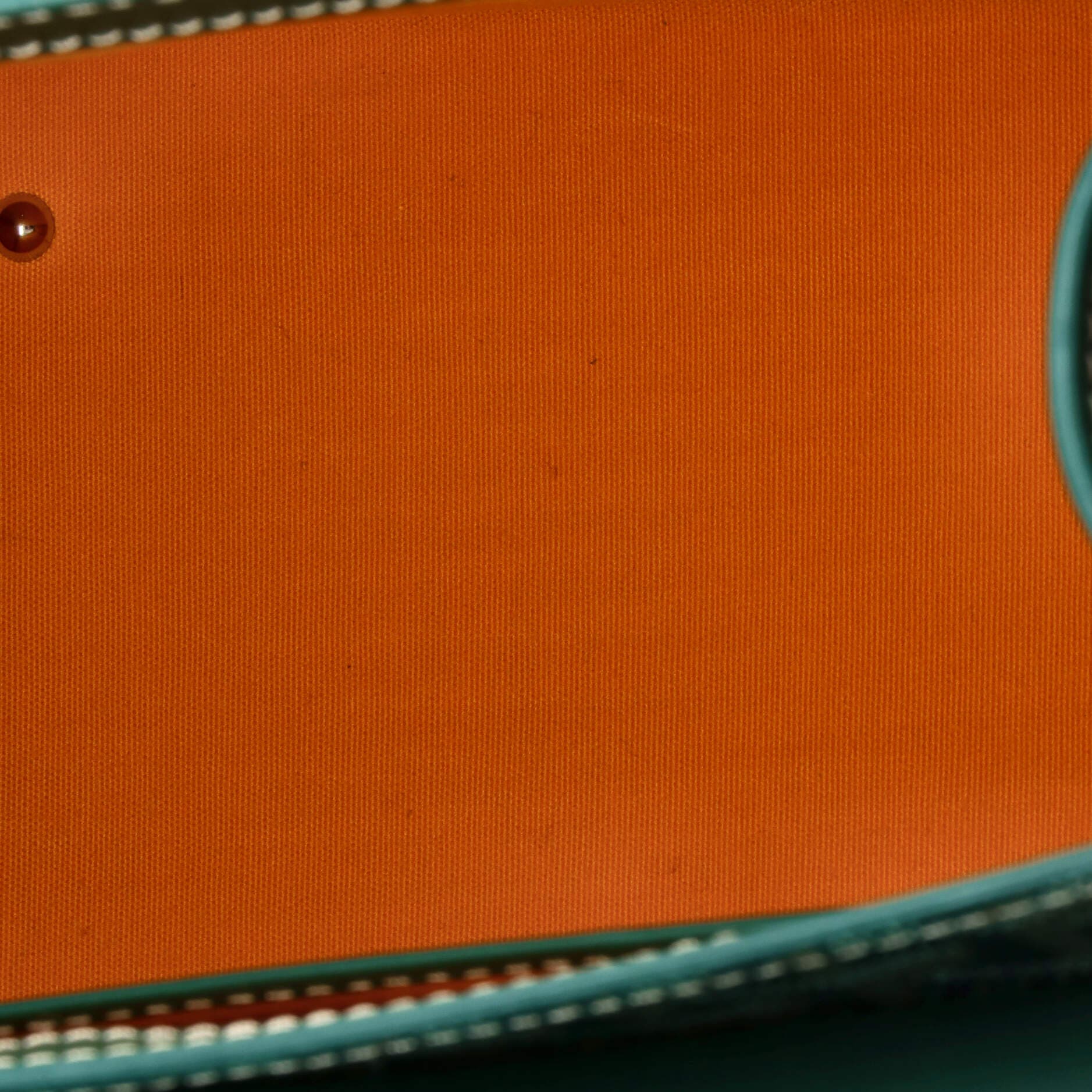 Pre-Owned Goyard Saigon Top Handle Bag Coated Canvas with Leather PM, Alternate, color, Green