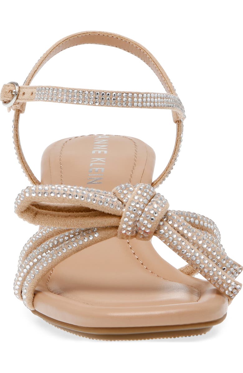 Anne Klein Kelsi Knotted Strap Sandal, Alternate, color,