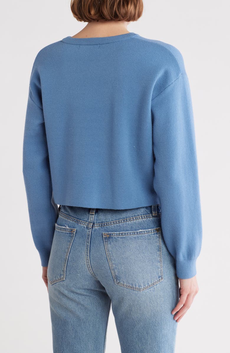 Vigoss Malibu Crop Pullover Sweater, Alternate, color,