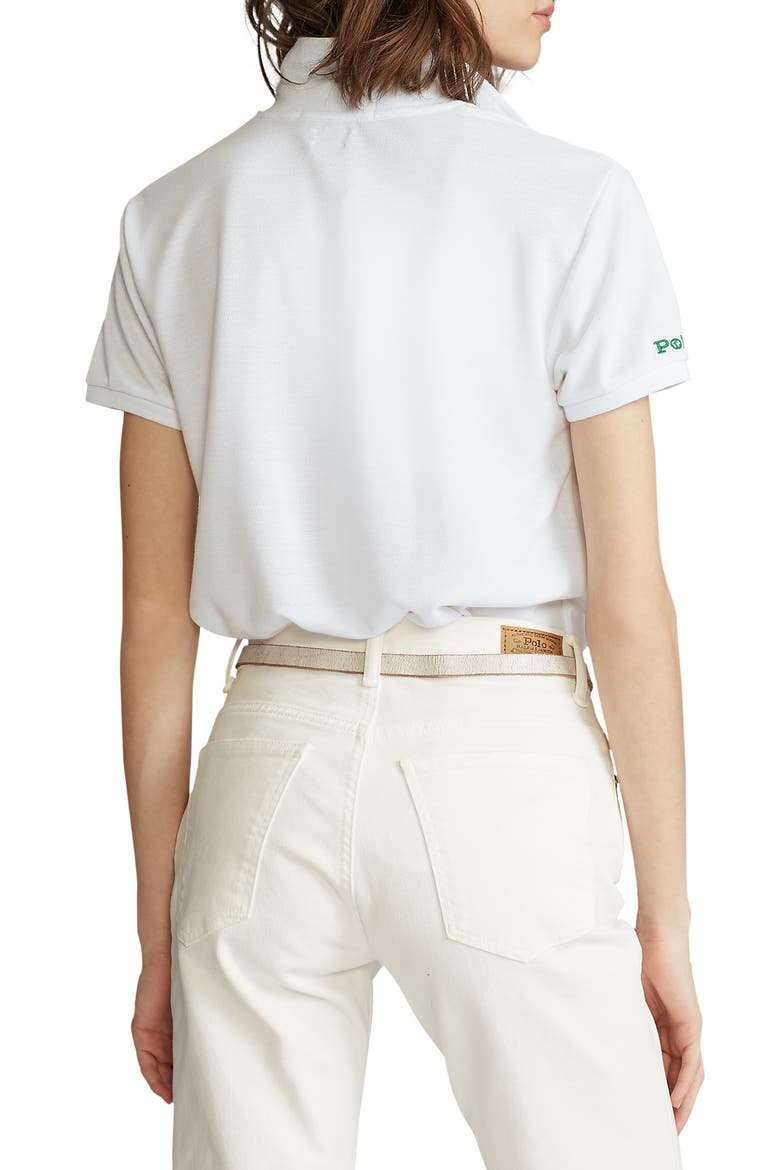 The Earth Polo, Alternate, color, PURE WHITE