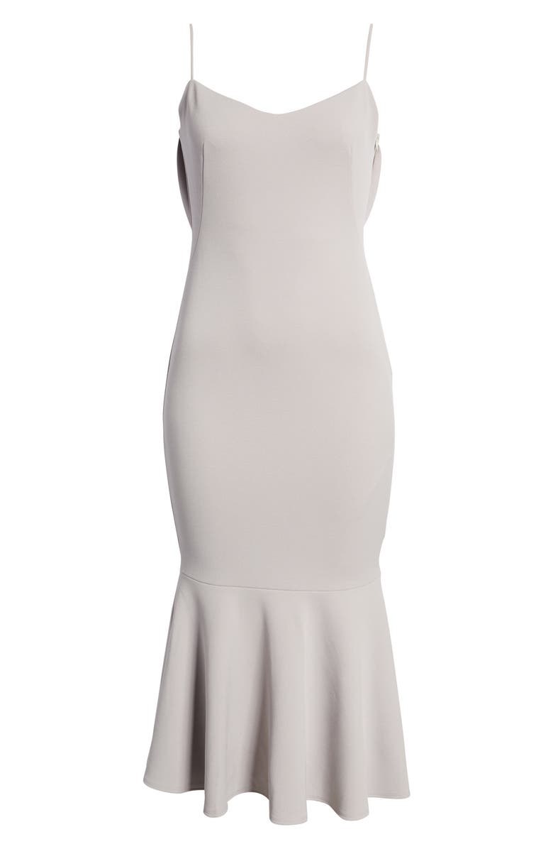 Katie May Twirl Sleeveless Drape Back Dress, Alternate, color, 