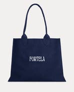 Fortela Rookbag Cotton Logo Handbag