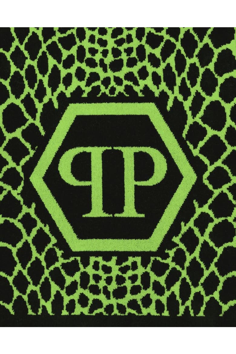 Beach Towel Python Beach 95X180 Cm Unisex, Alternate, color, green/black