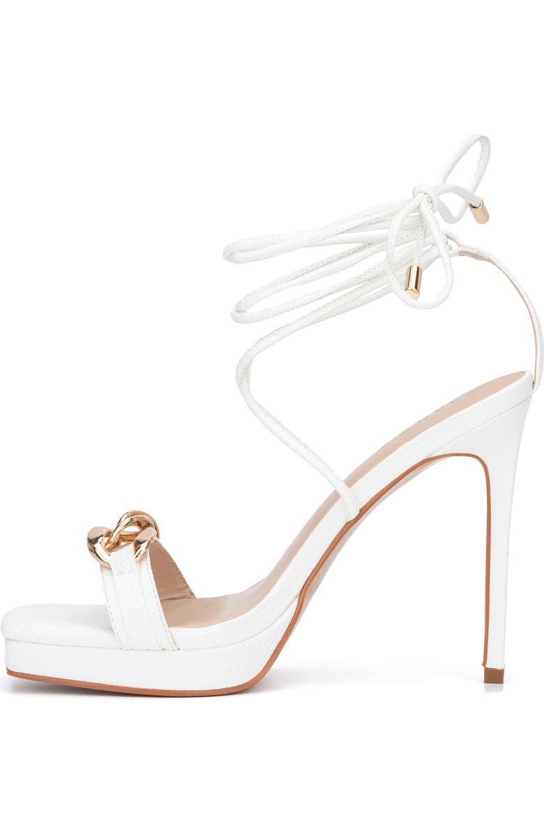 TORGEIS Cassava Heel, Alternate, color, White