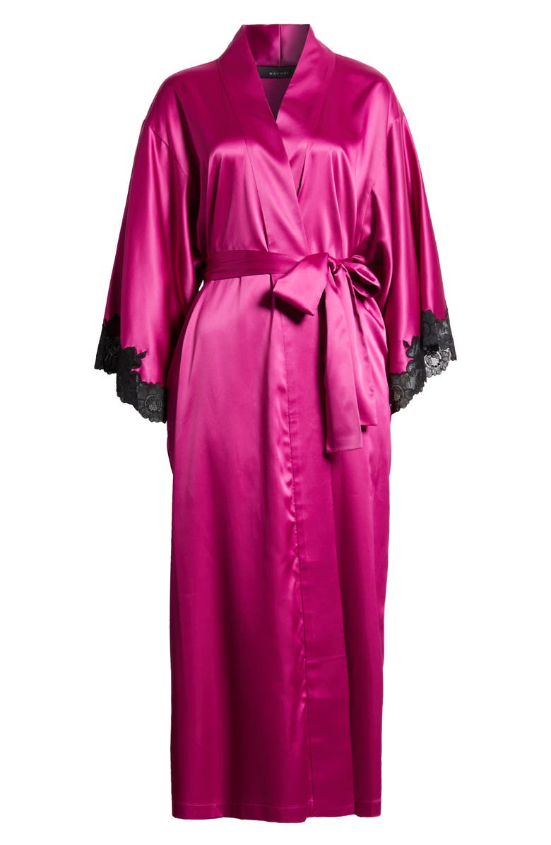 Natori Peony Glamour Robe, Alternate, color,