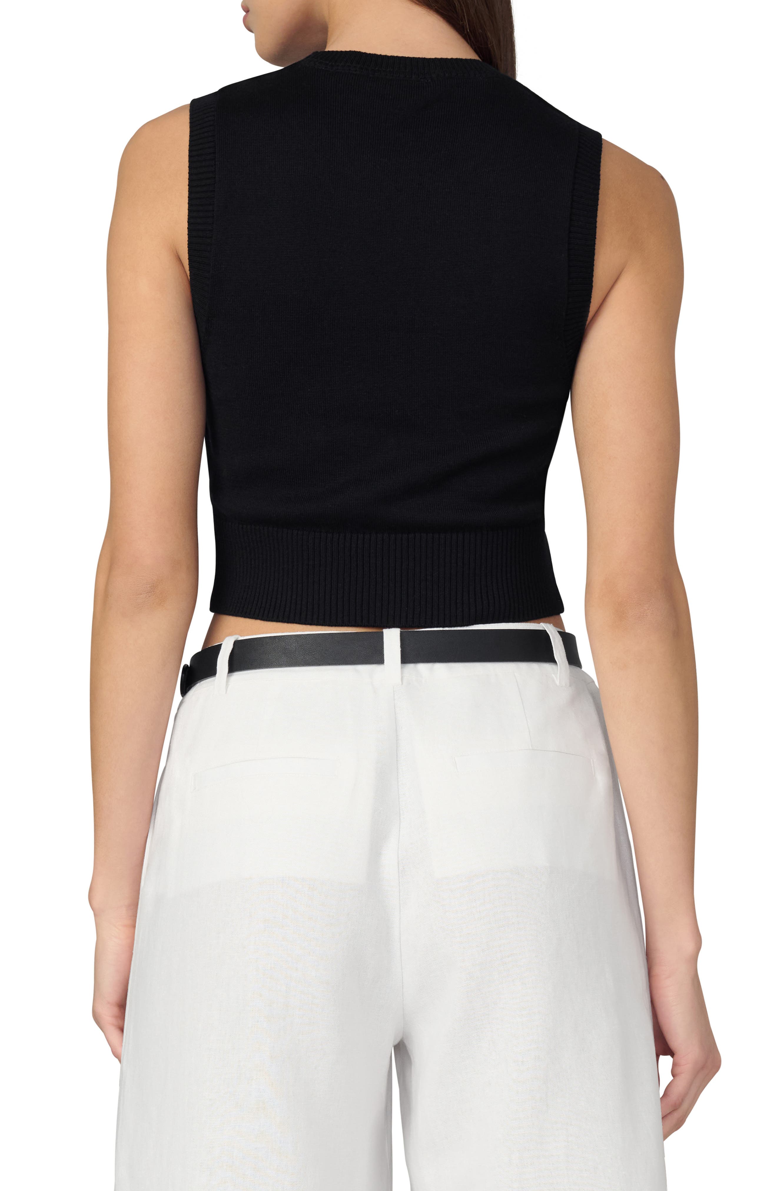 The Laurel Shrunken Sweater Vest - image 2