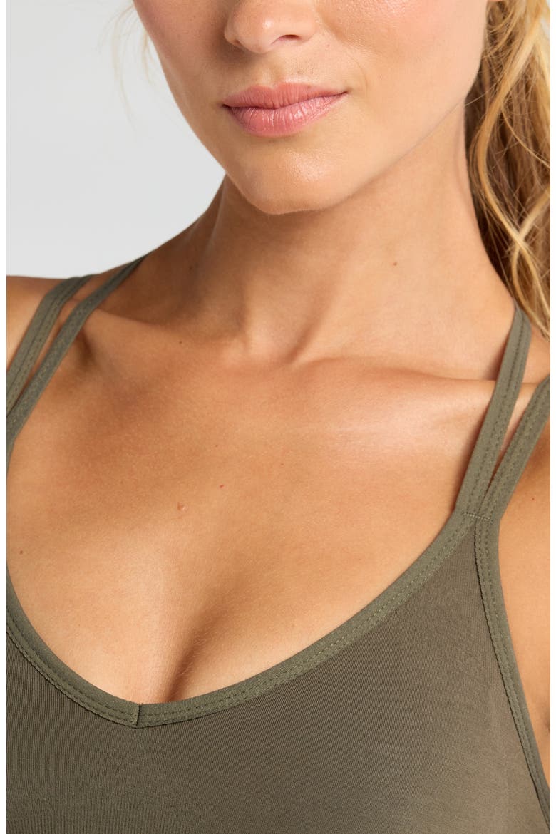 Rhythm Seamless Sports Bra, Alternate, color, OLIVE NIGHT