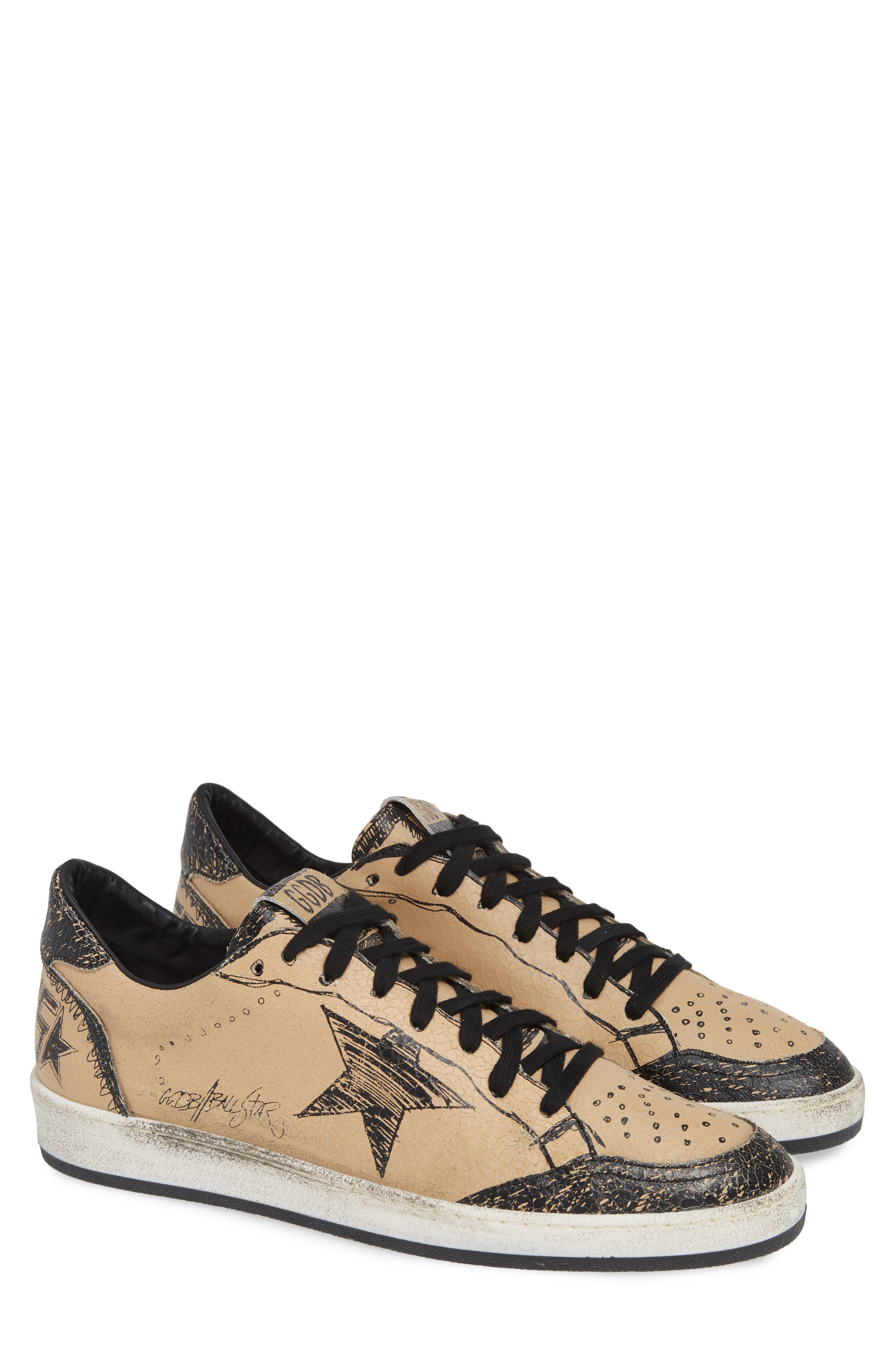 Golden Goose Ball Star Sneaker, Main, color, 