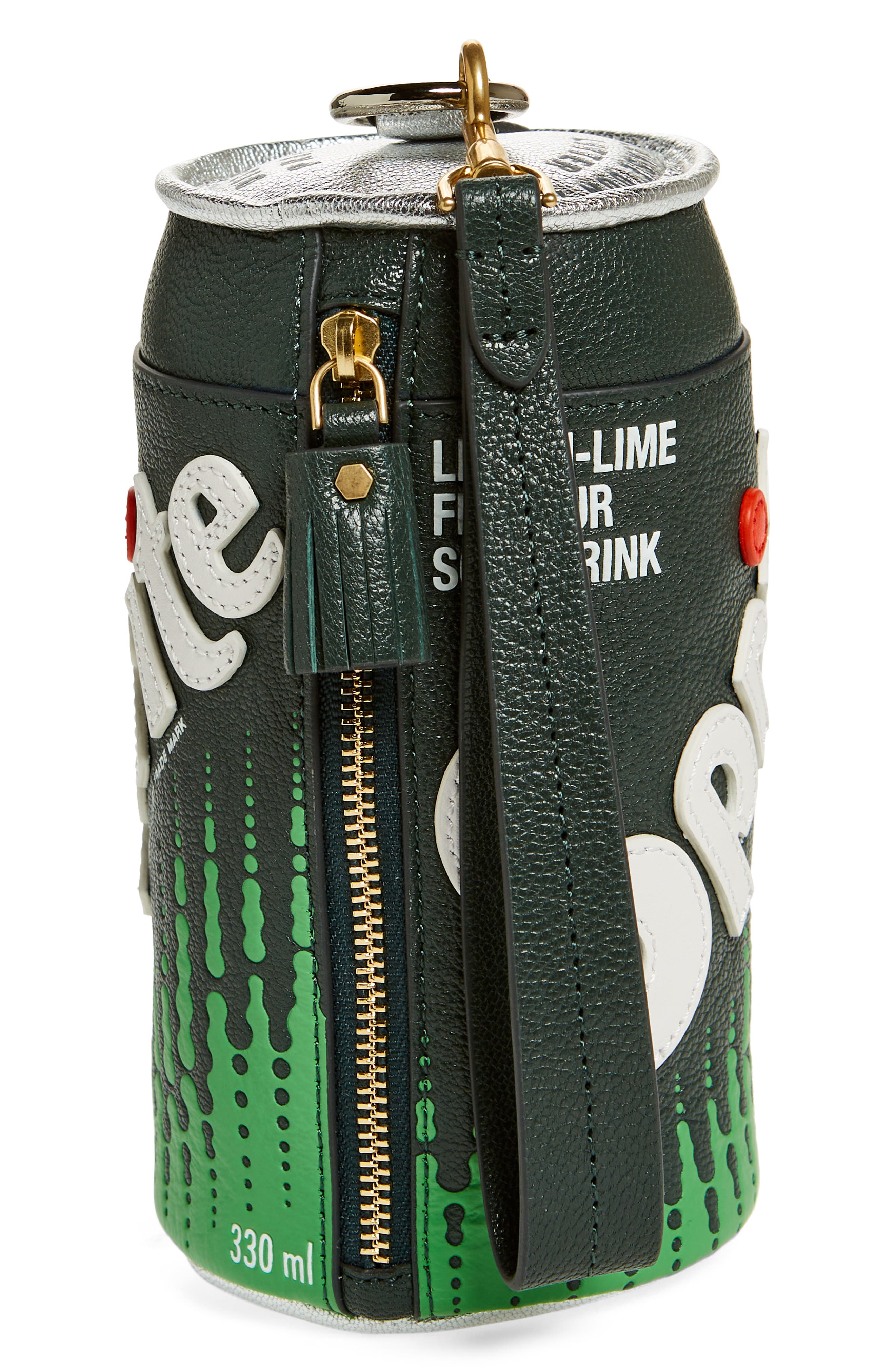 Anya Hindmarch Sprite Leather Pouch, Alternate, color, 