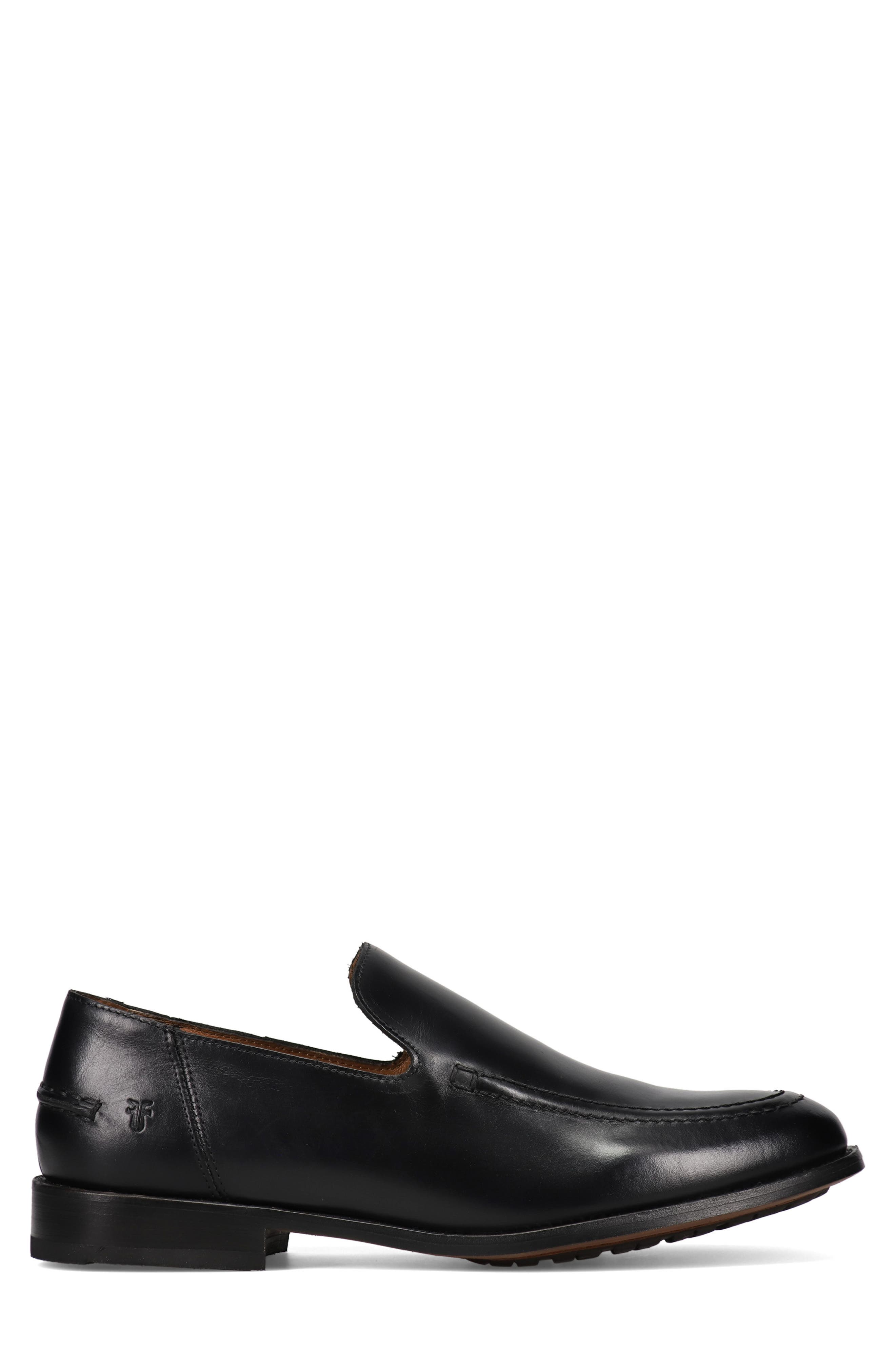 Frye Tyler Venetian Loafer, Alternate, color, Black