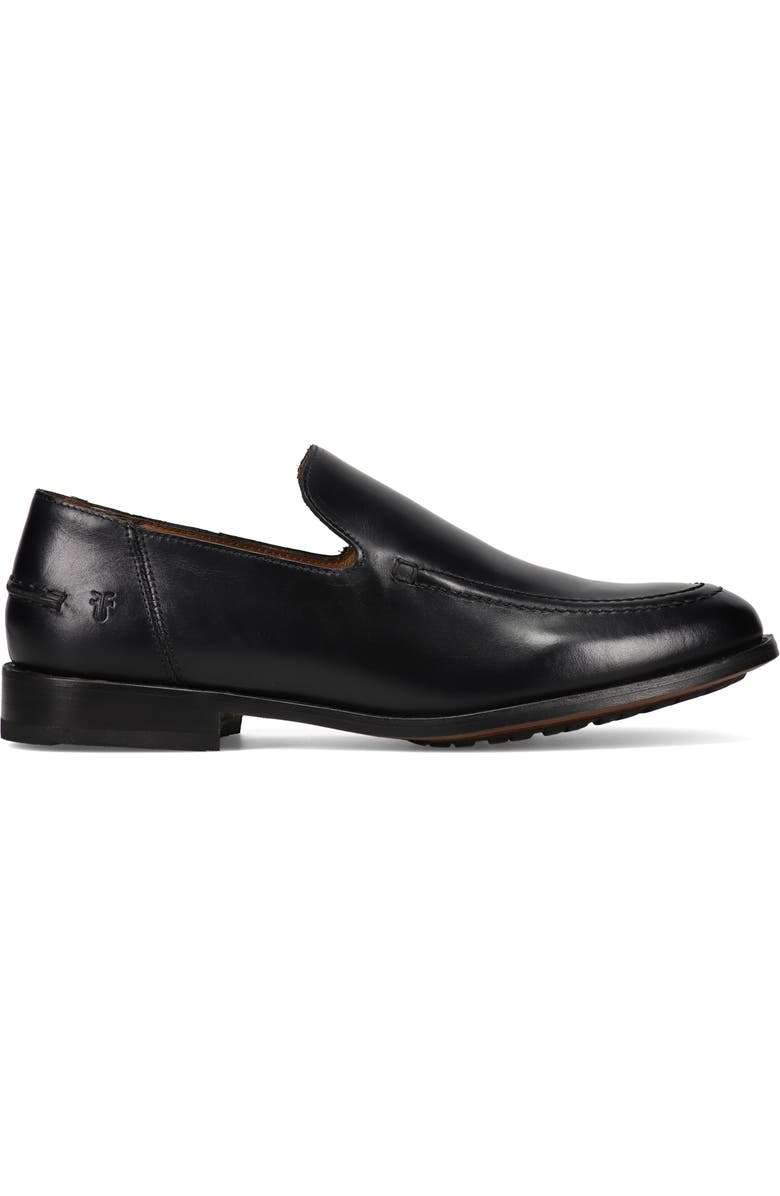 Frye Tyler Venetian Loafer, Alternate, color, Black
