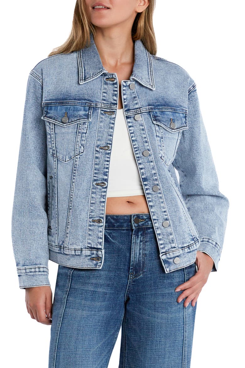 All Day Long Denim Jacket, Main, color, COUNTRY BLUE