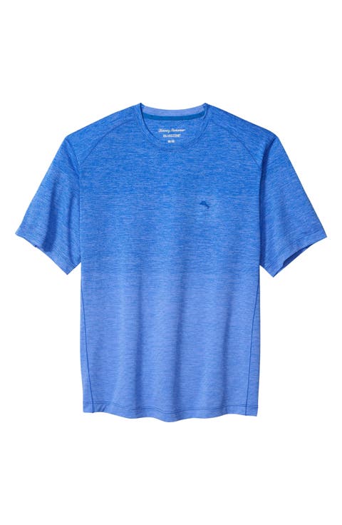 Oasis Fade Crewneck Recycled Polyester Jersey T-Shirt (Big & Tall)