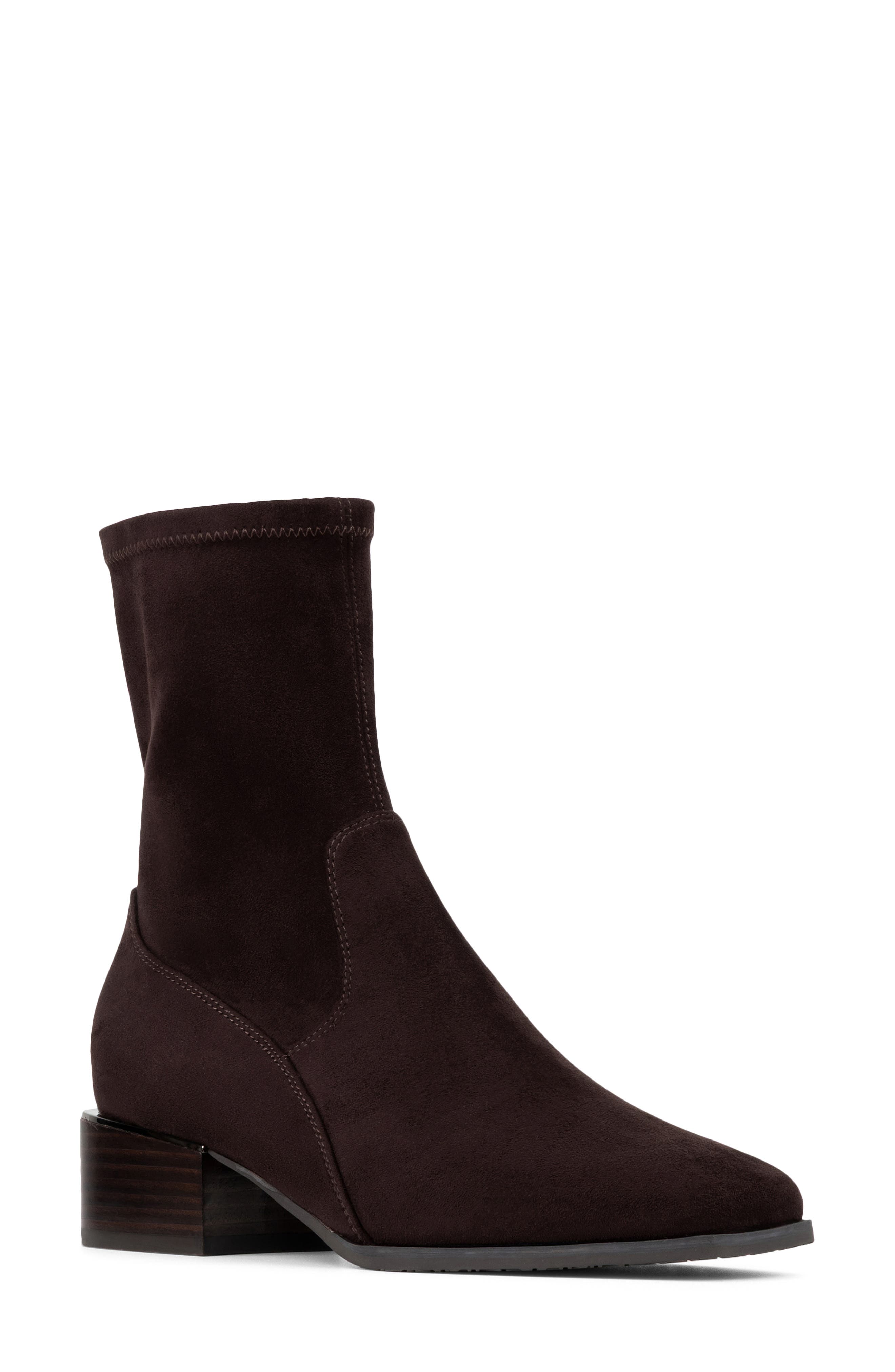 Ashera Bootie, Main, color, DARK BROWN