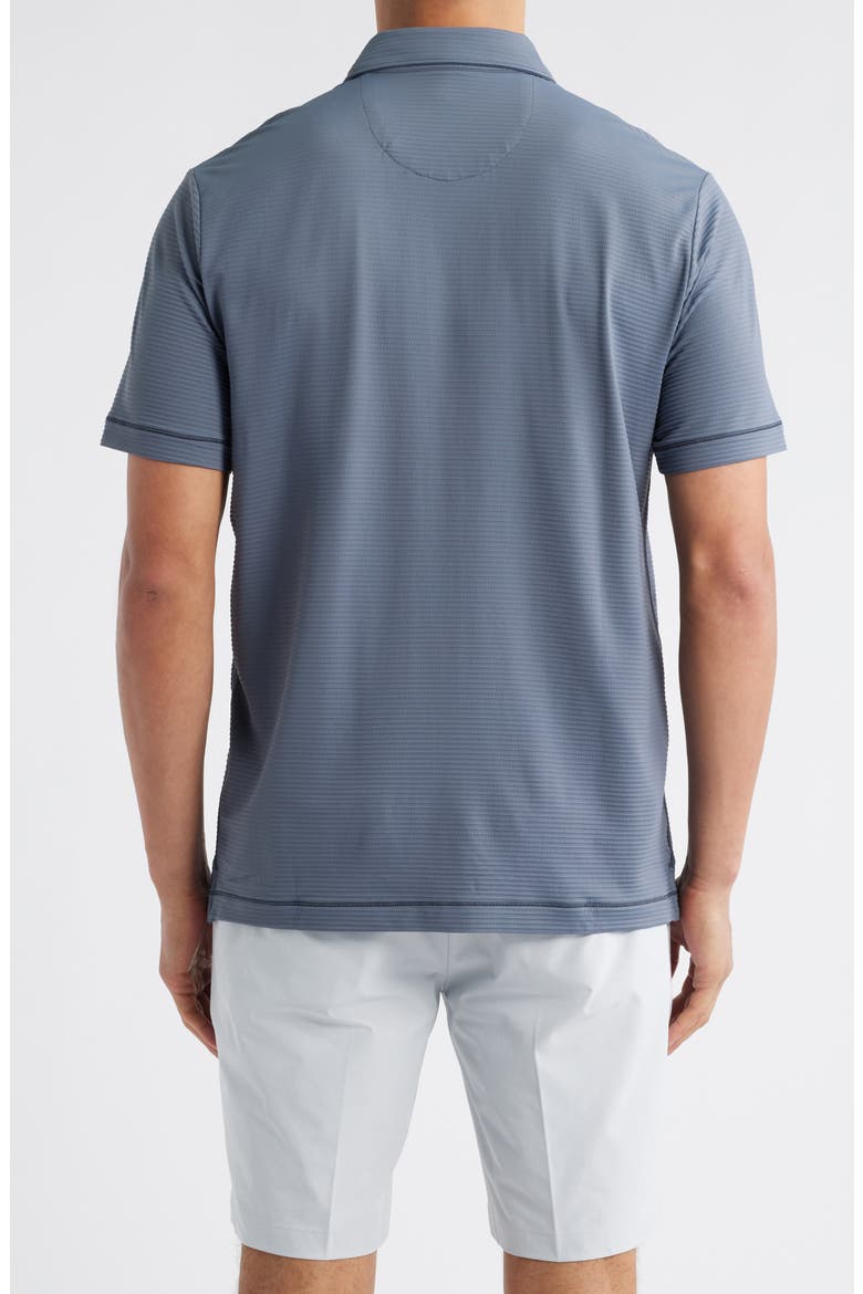 Costa Wave Short Sleeve Button-Up Shirt, Alternate, color, TURBULENCE